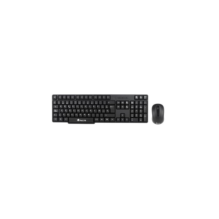 TECLADO Y RATON NGS EUPHORIA NEGRO