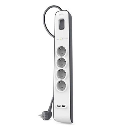 ENCHUFE PROTECTOR BELKIN 4 SAL.(REGLETA)