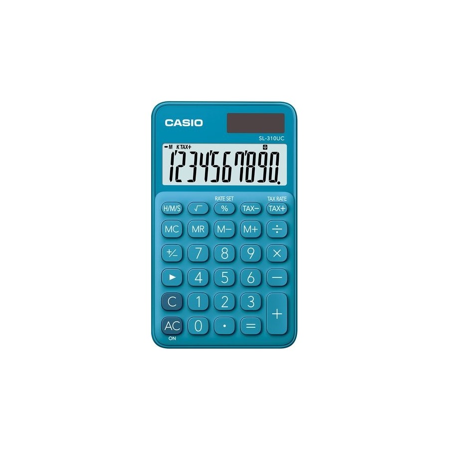 CALCULADORA BOLS.CASIO 10 DIG. SL-310 AZ