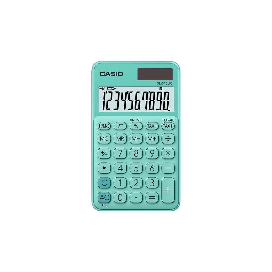 CALCULADORA BOLS.CASIO 10 DIG. SL-310 VD