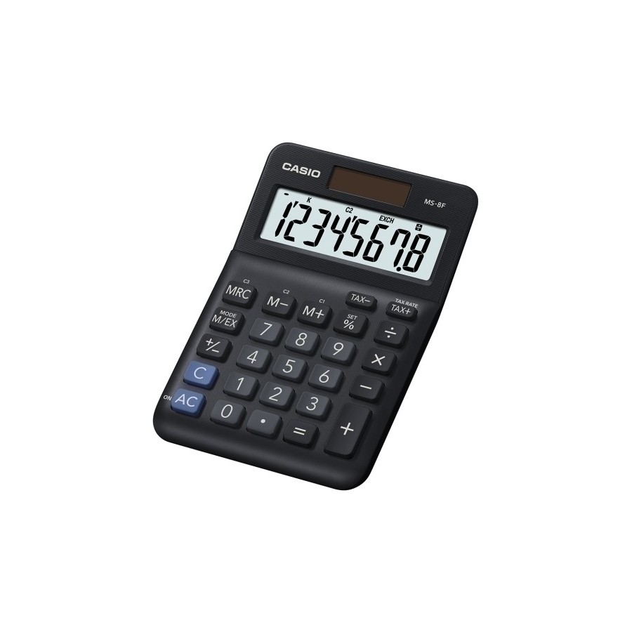 CALCULADORA MESA CASIO 8 DIG. MS-8F