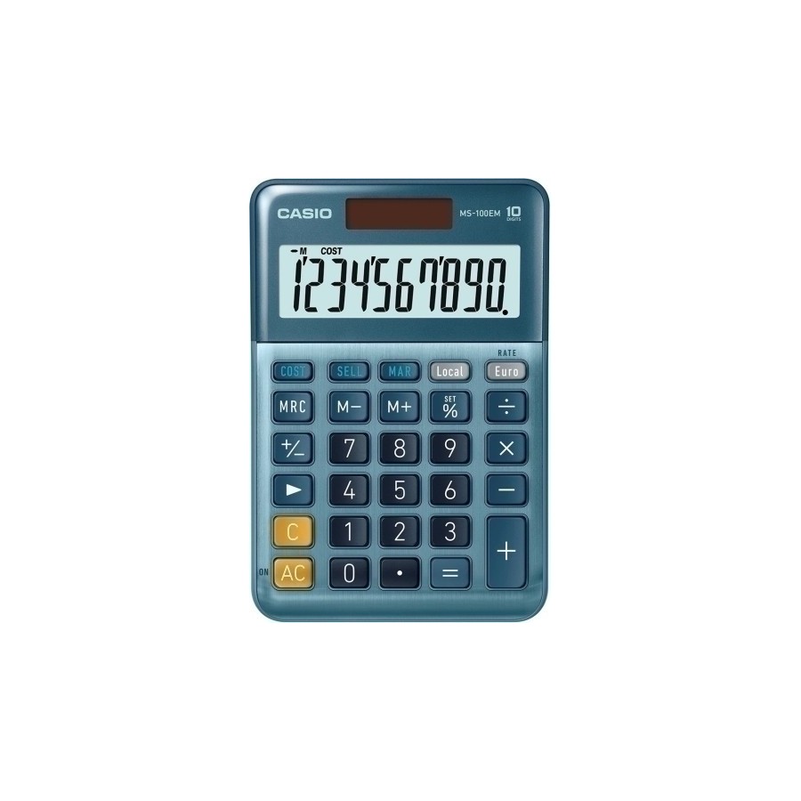 CALCULADORA MESA CASIO 10 DIG.MS-100 TER