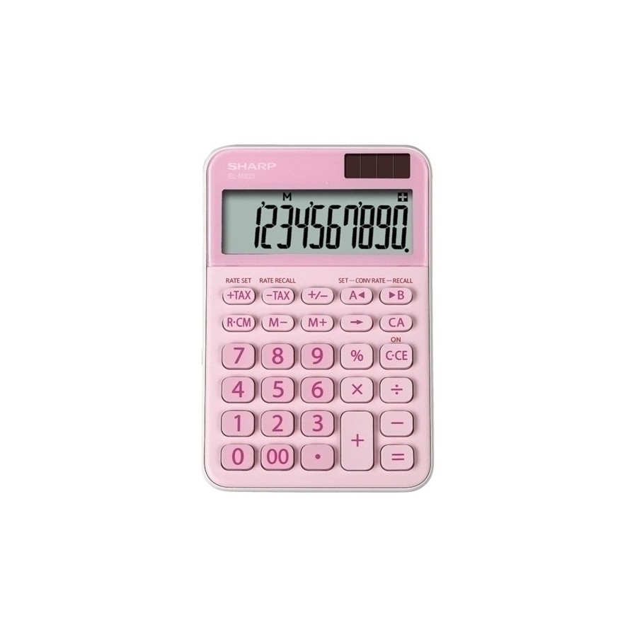 CALCULADORA SOBR.SHARP 10 DIG. EL-M335BP