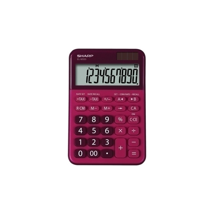 CALCULADORA SOBR.SHARP 10 DIG. EL-M335BR