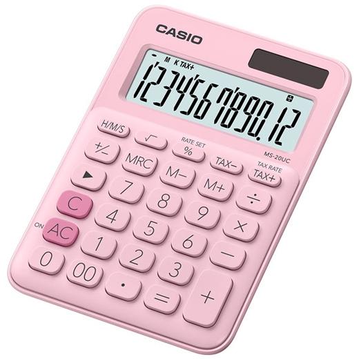 CALCULADORA MESA CASIO 12 DIG. MS-20 RS