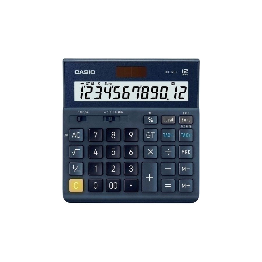 CALCULADORA MESA CASIO 12 DIG. DH-12 ET