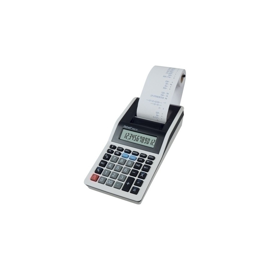 CALCULADORA IMPR.REBELL 12 DIG. PDC10