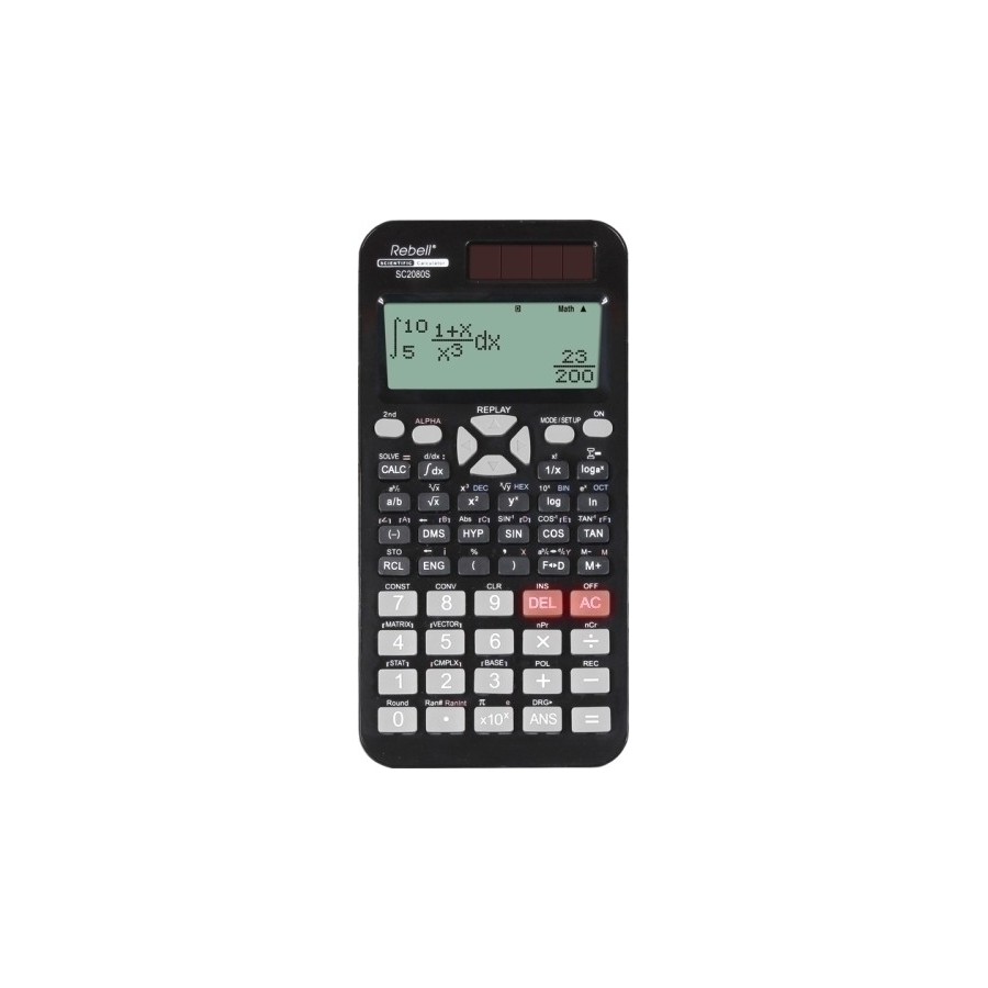 CALCULADORA CTF.REBELL 12 DIG. SC2080S