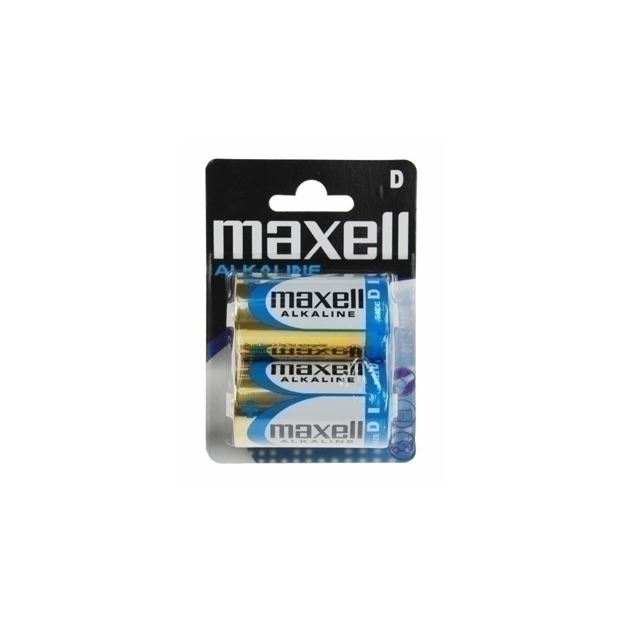 PILAS ALCALINA MAXELL LR20 B/2