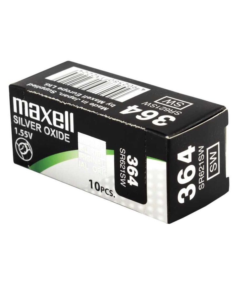 PILAS MAXELL MICRO SR0621SW 1,55V B/1