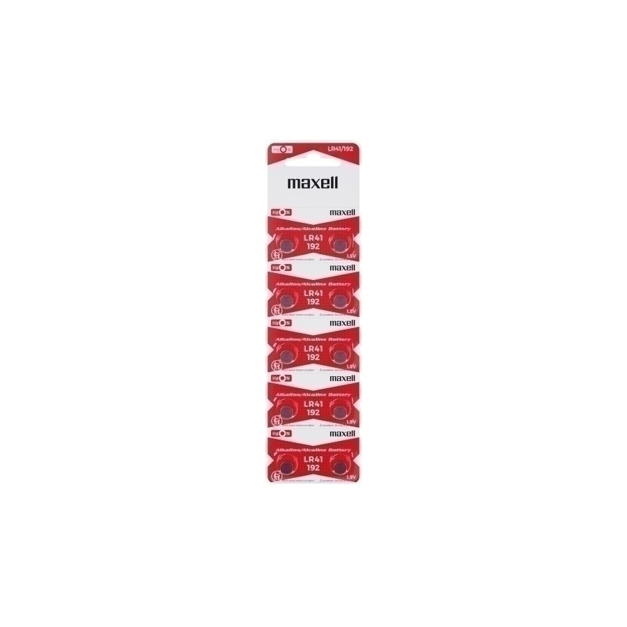PILAS MAXELL MICRO LR0041W 1,5V BL.10