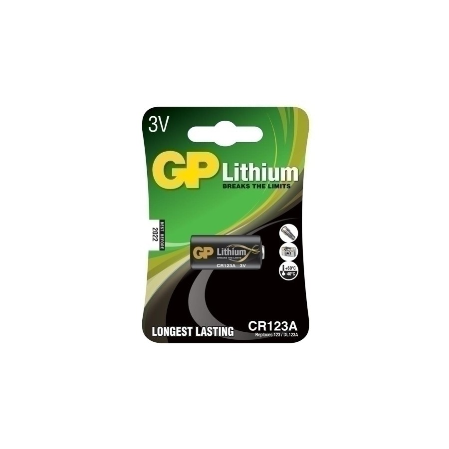 PILAS LITIO GP 123A 3 VOLTIOS B/1