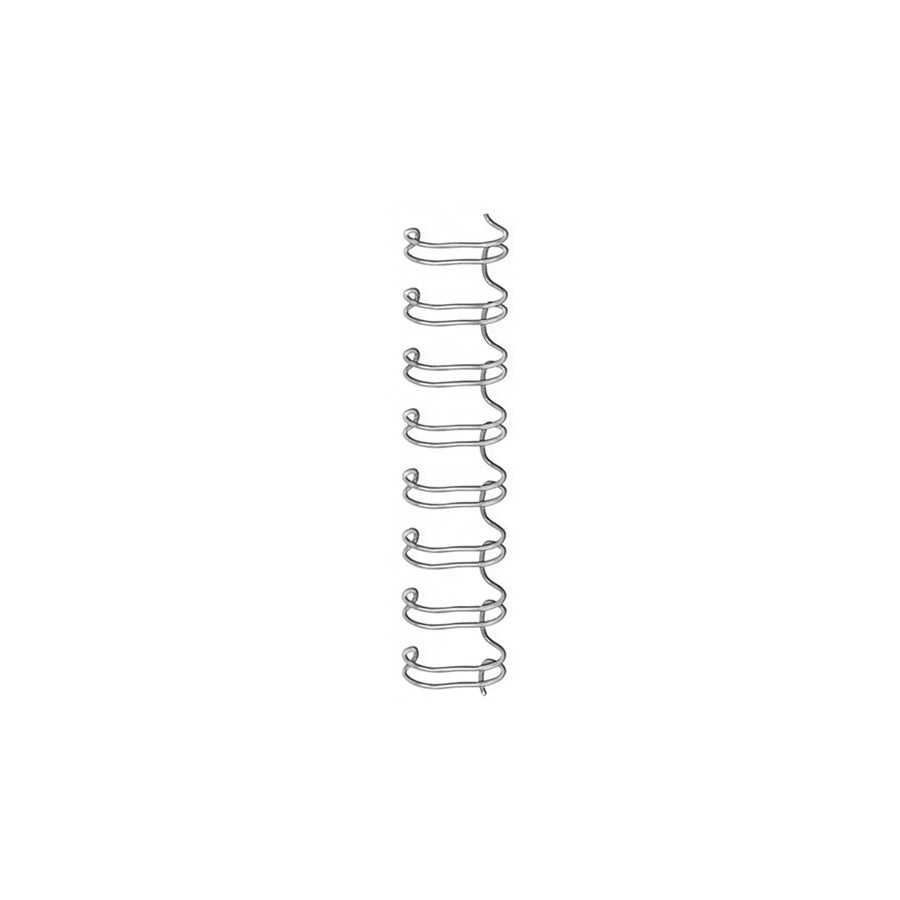 CANU.WIRE-O FW. (34) 14 mm PLATA C/100