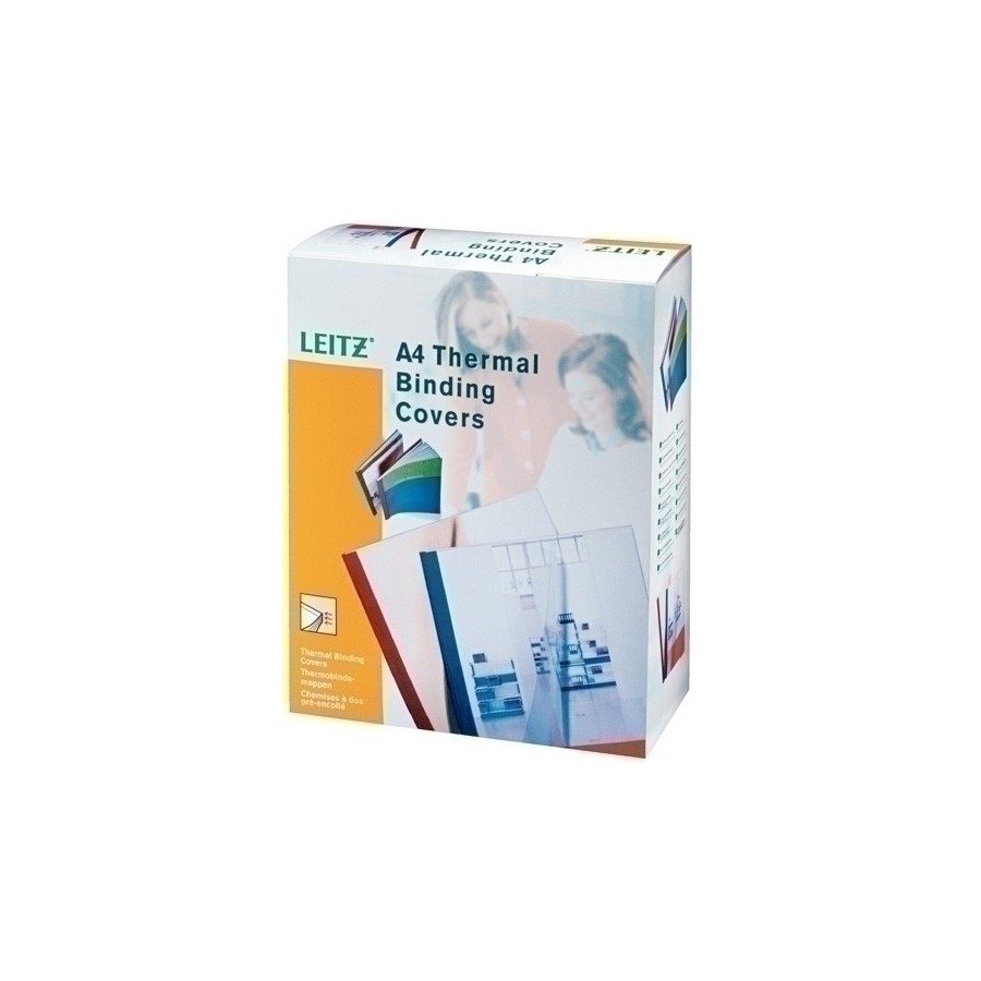 T.TERM. LEITZ A4 4 mm 240 g BLANCO C/100