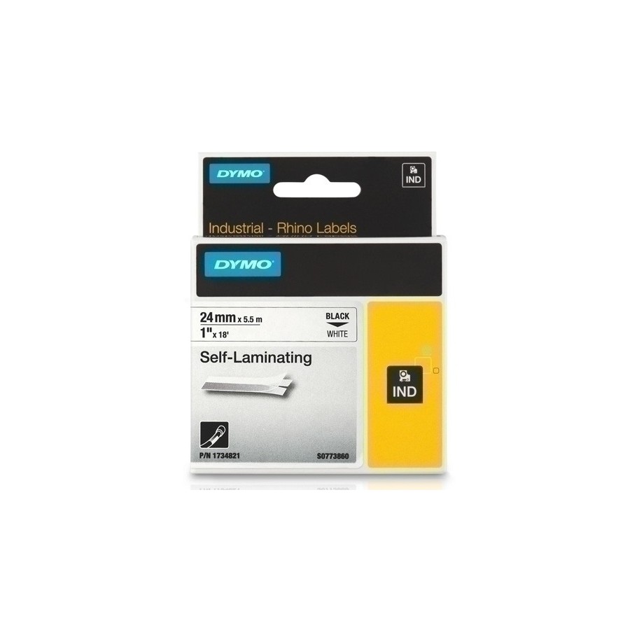 CINTA ROT.DYMO RHINO VINILO 24 BLANCO AL