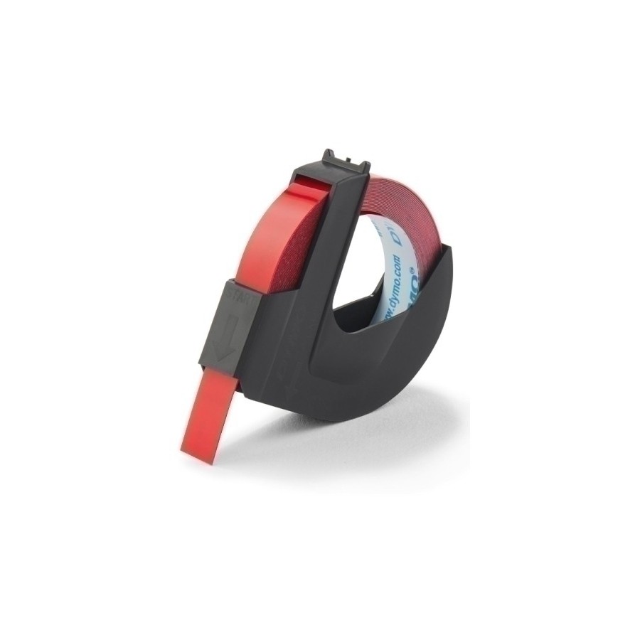 CINTA ROT.DYMO TRADICIONAL 3m 9 ROJO