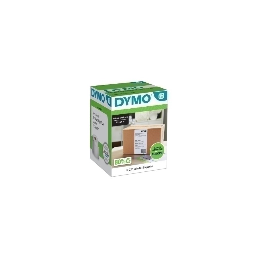 ETIQ.DYMO LW 104x159mm RL.220 ENVIO 4XL