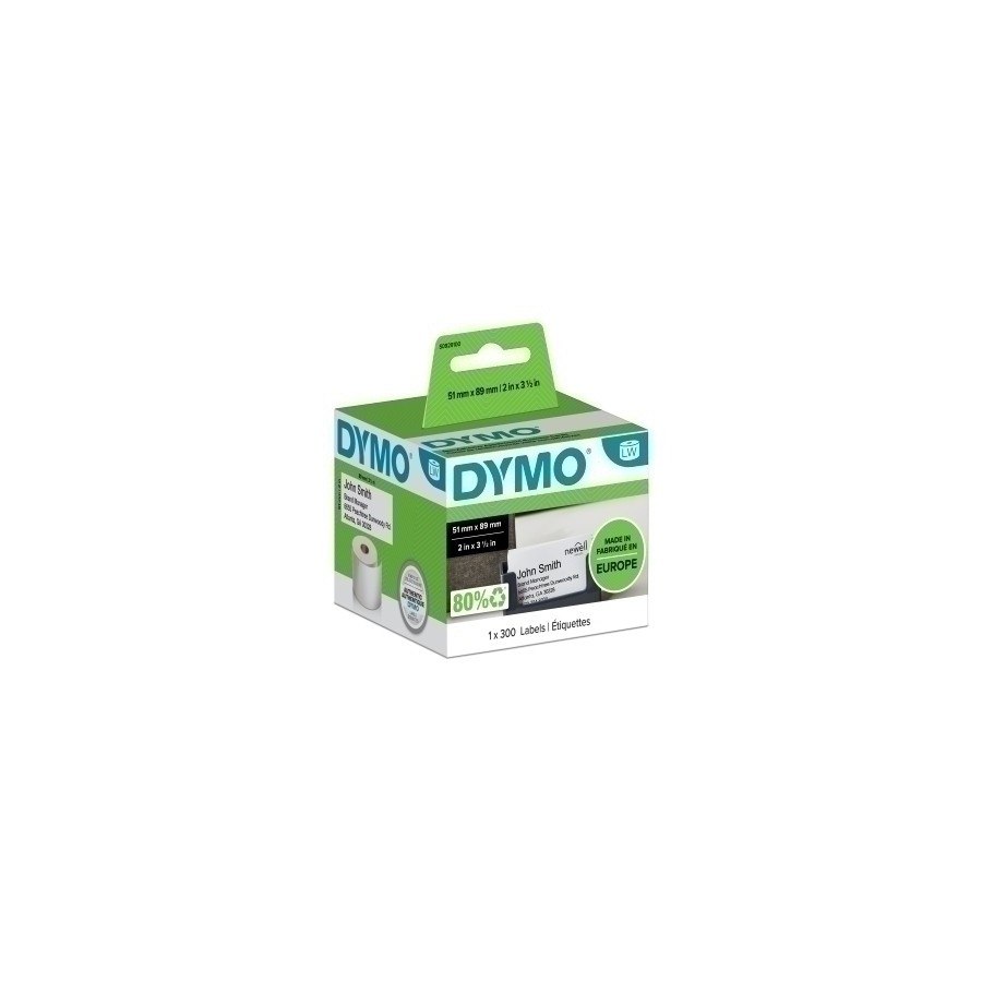 ETIQ.DYMO LW 51x89mm RL.300 NO ADHESIVO
