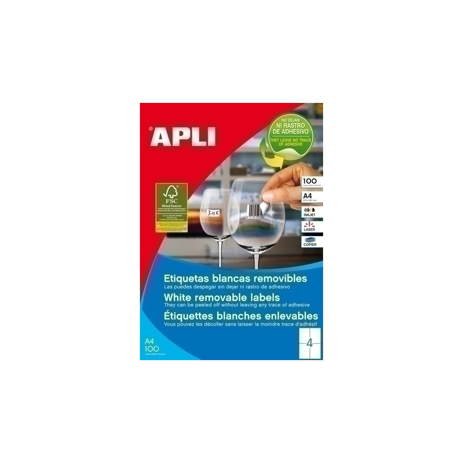 ETIQ.IMP.APLI 03058 100h A4 105x148