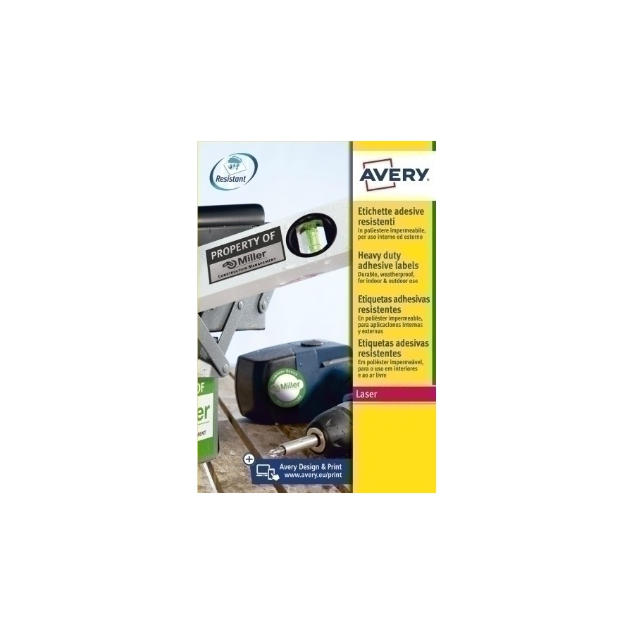 ETIQ.IMP.AVERY L6111 20h A4 AMAR.210x297