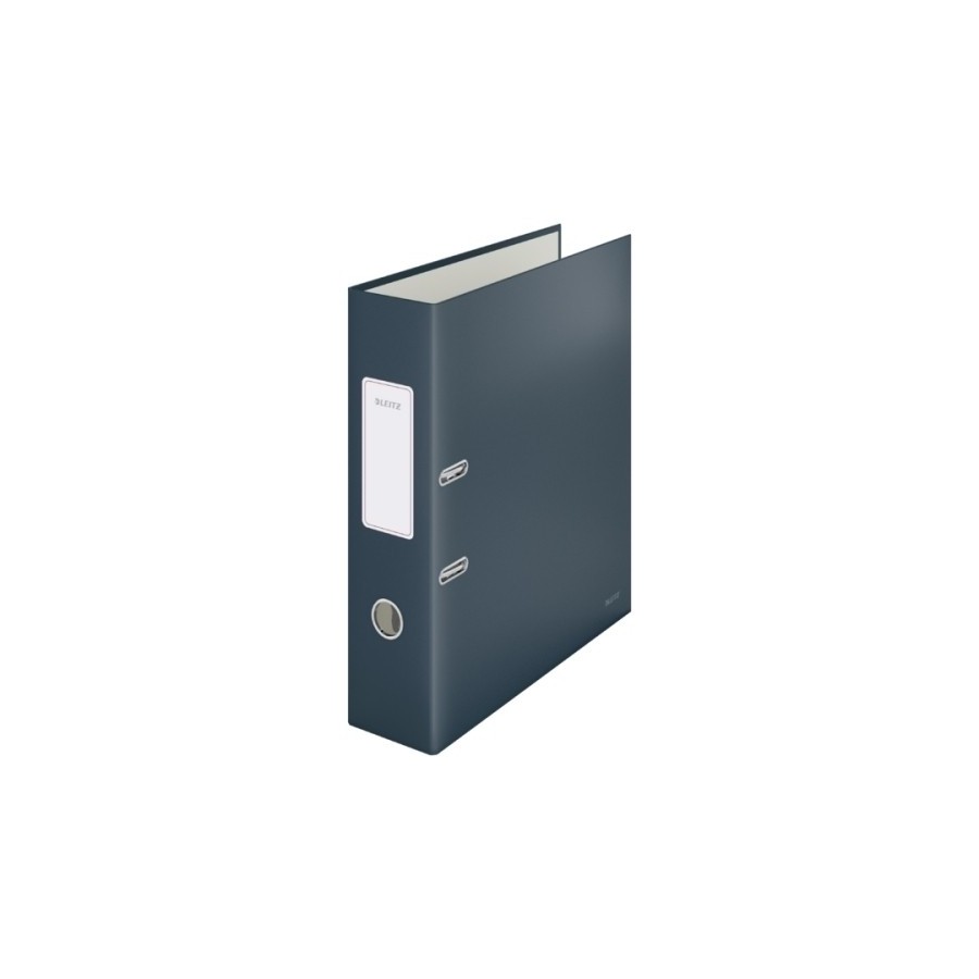 ARCHIVADOR LEITZ COSY A4 180º 80mm GRIS