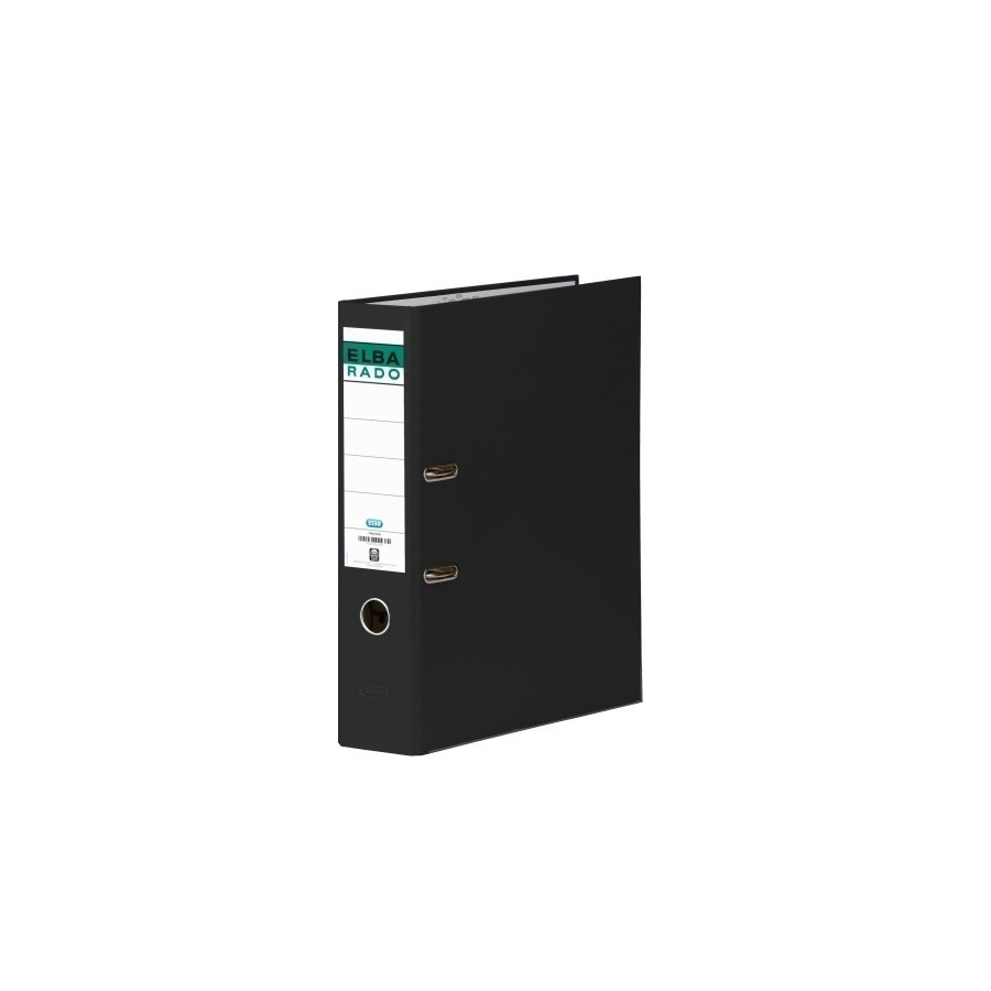 ARCHIVADOR ELBA PVC RADO CHIC A4 80 NEGR
