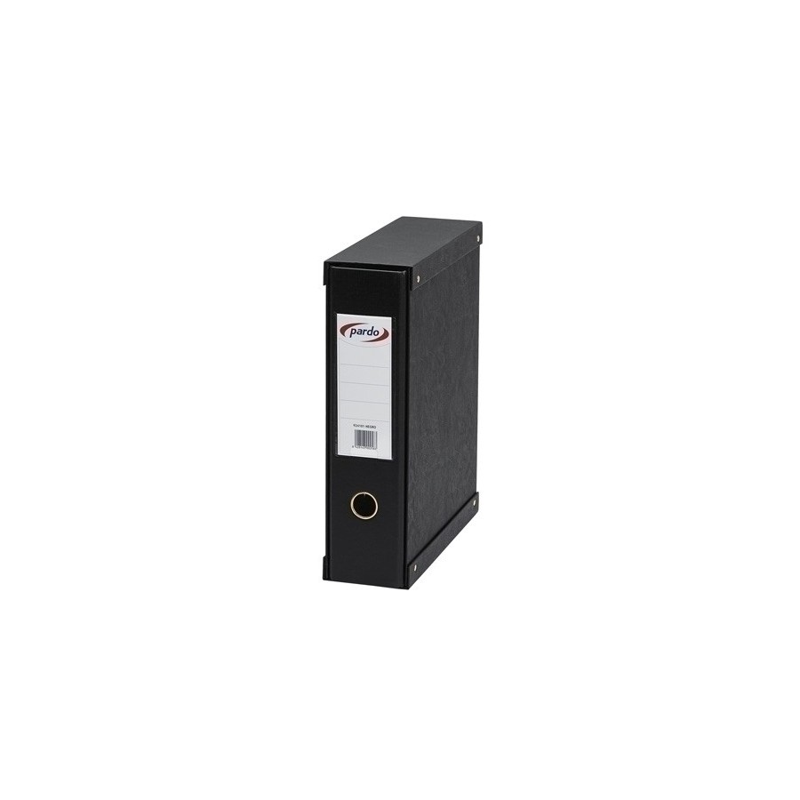 ARCHIVADOR PARDO FR.PVC A4 c/CJ.70 NEGRO