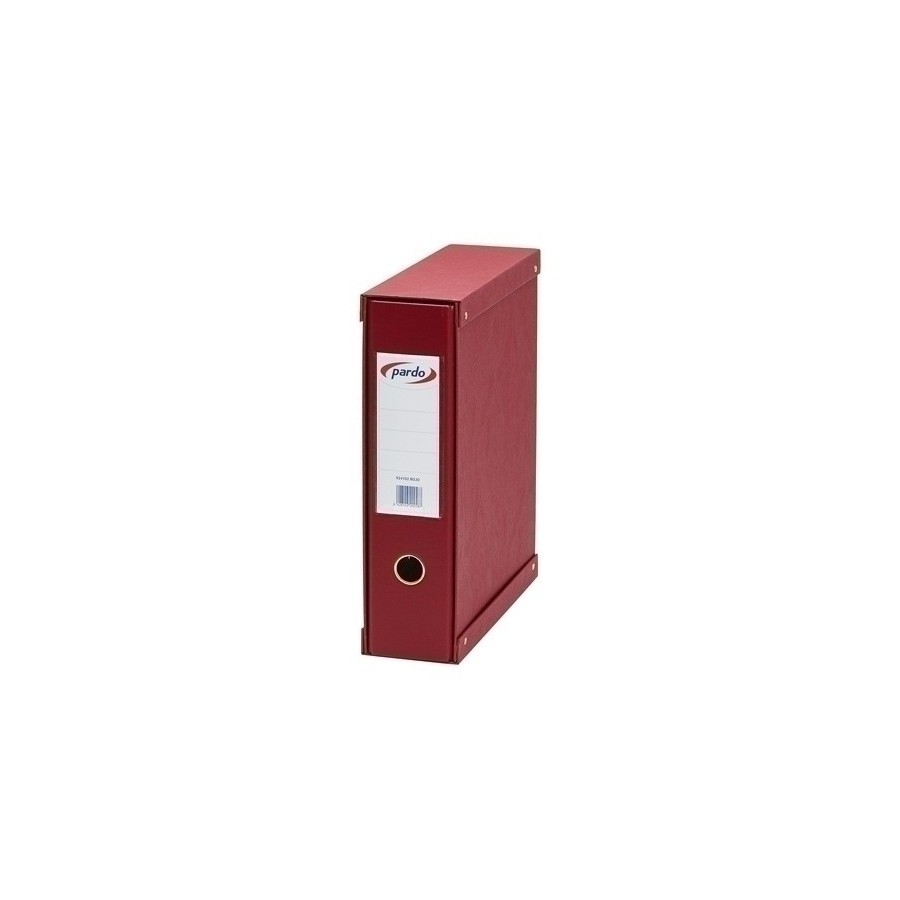 ARCHIVADOR PARDO FR.PVC A4 c/CJ.70 ROJO