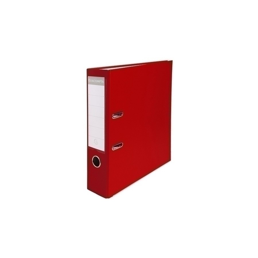 ARCHIVADOR EXAC. FR.PP A4 80 ROJO