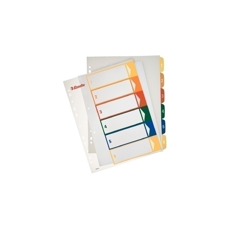 INDICE ESSELTE PP NUM.IMPRIM. A4 ps.1- 6