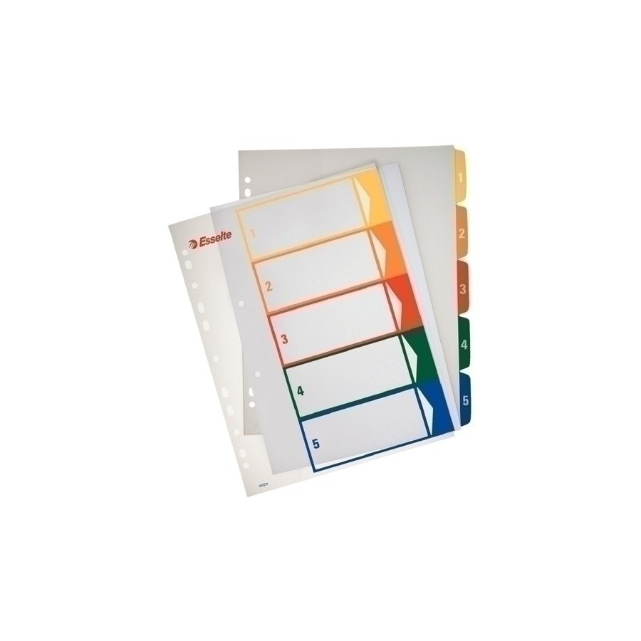 INDICE ESSELTE PP NUM.IMPRIM. A4 ps.1- 5