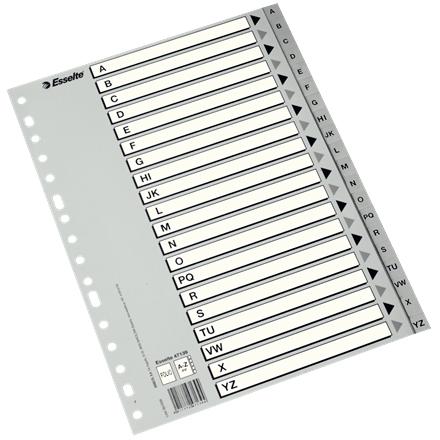 INDICE ESSELTE PP ALF.Fº 20 ps.