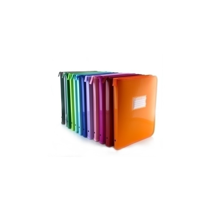 CARP.PORTADOC.OFF.BOX ZIPPER COLORLINE