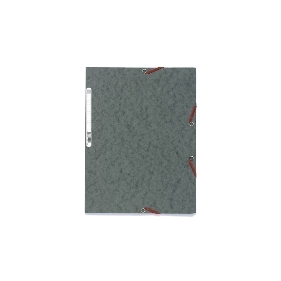 CARPETA SOLAP.EXACOMPTA CART. A4 GRIS