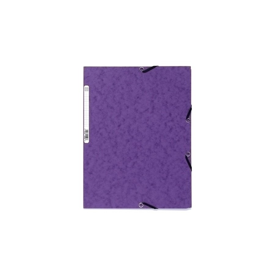 CARPETA SOLAP.EXACOMPTA CART. A4 MORADO