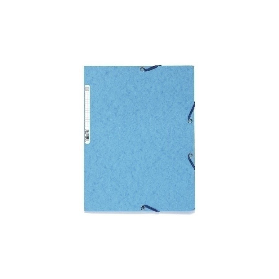 CARPETA SOLAP.EXACOMPTA CART. A4 TURQUES