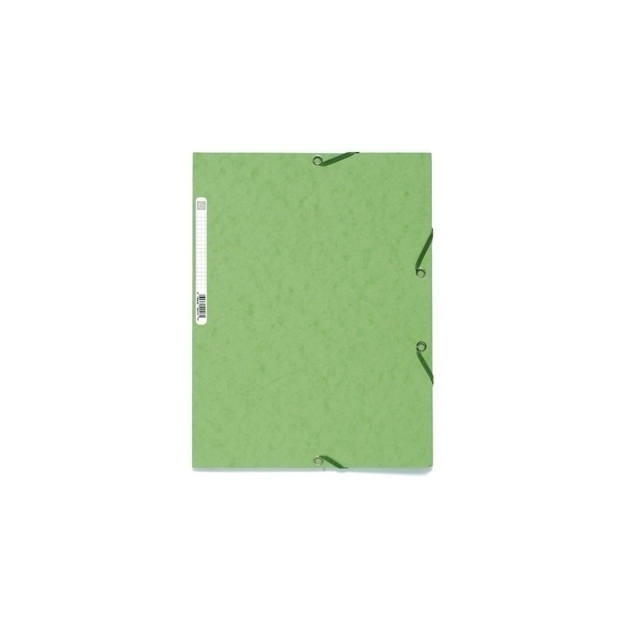 CARPETA SOLAP.EXACOMPTA CART. A4 VERDE C