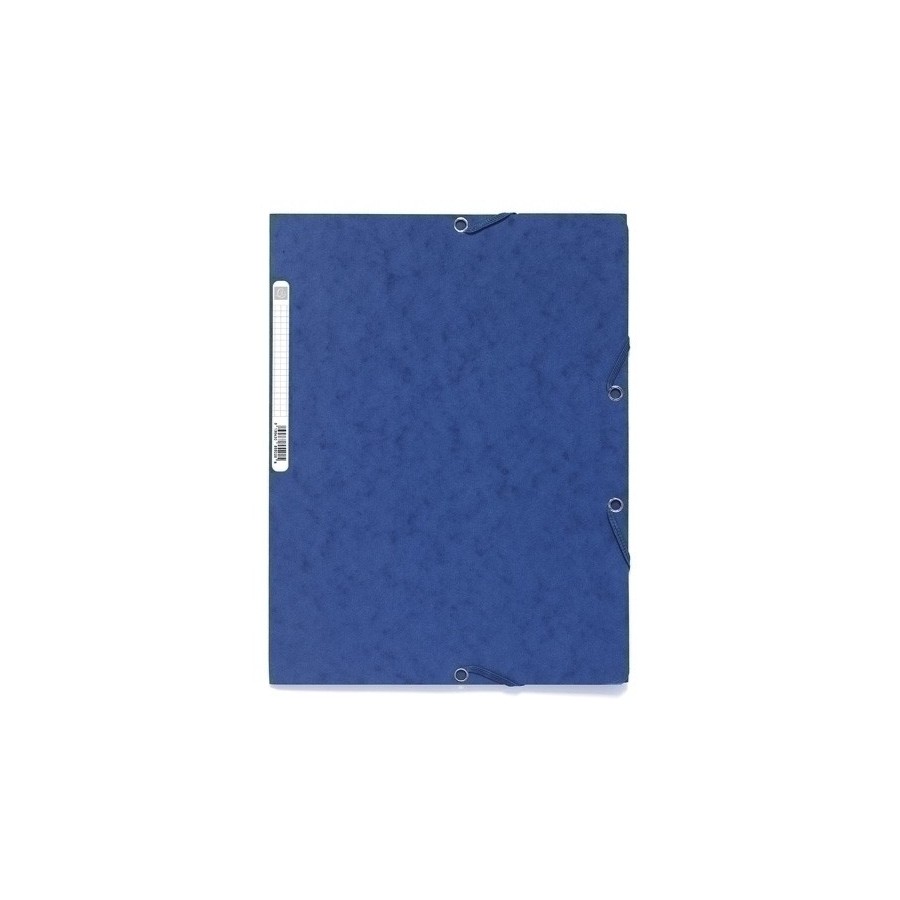 CARPETA SOLAP.EXACOMPTA CART. A4 AZUL