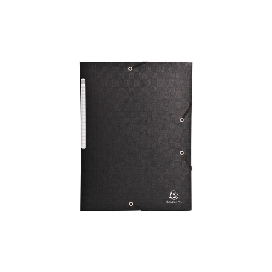 CARPETA SOLAP.EXACOMPTA CART. A4 NEGRO