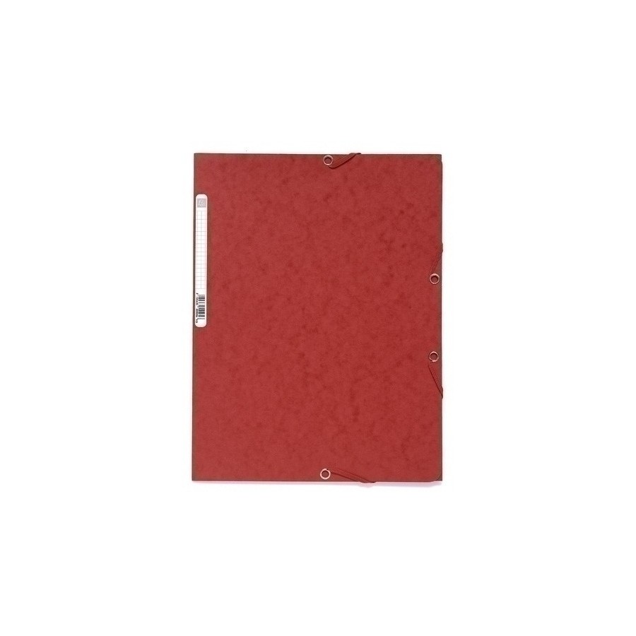 CARPETA SOLAP.EXACOMPTA CART. A4 ROJO