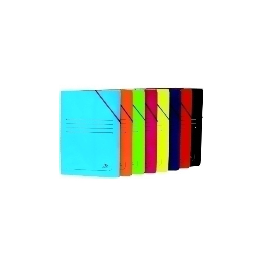 CARPETA GOMAS SOLAP CART. Fº VERDE