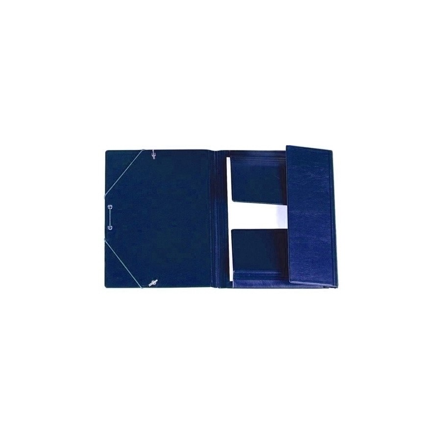 CARPETA SOLAP.IBER.PVC 4º AZUL