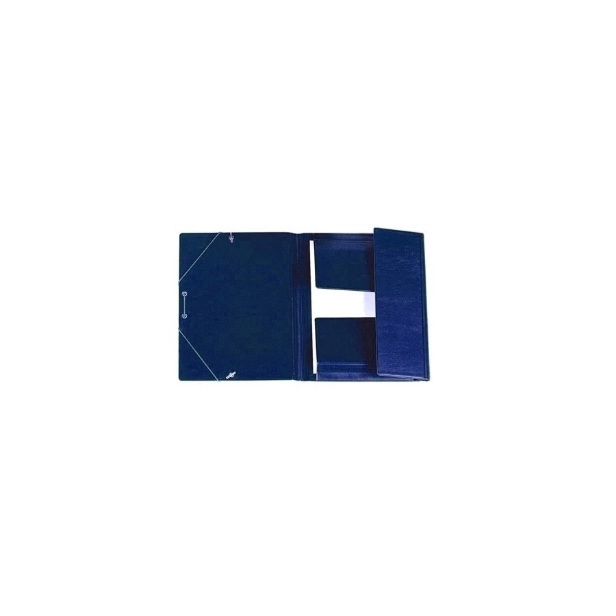 CARPETA SOLAP.IBER.PVC Fº AZUL