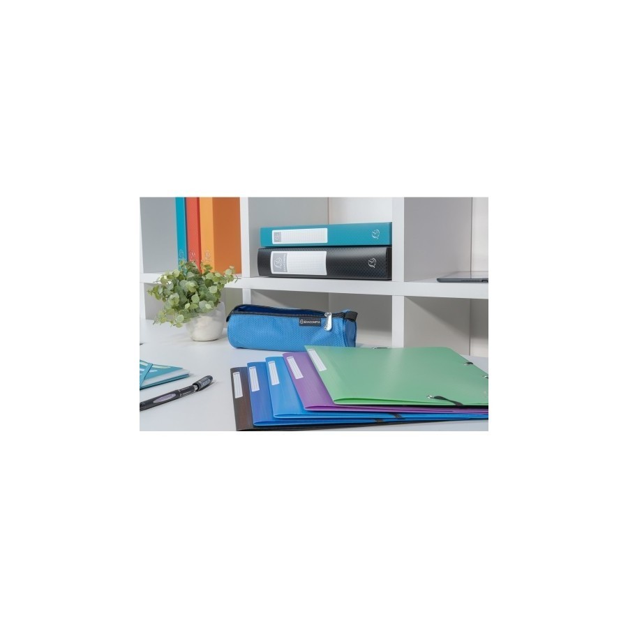 CARPETA SOLAP.EXACOMPTA PP A4 SURTIDO