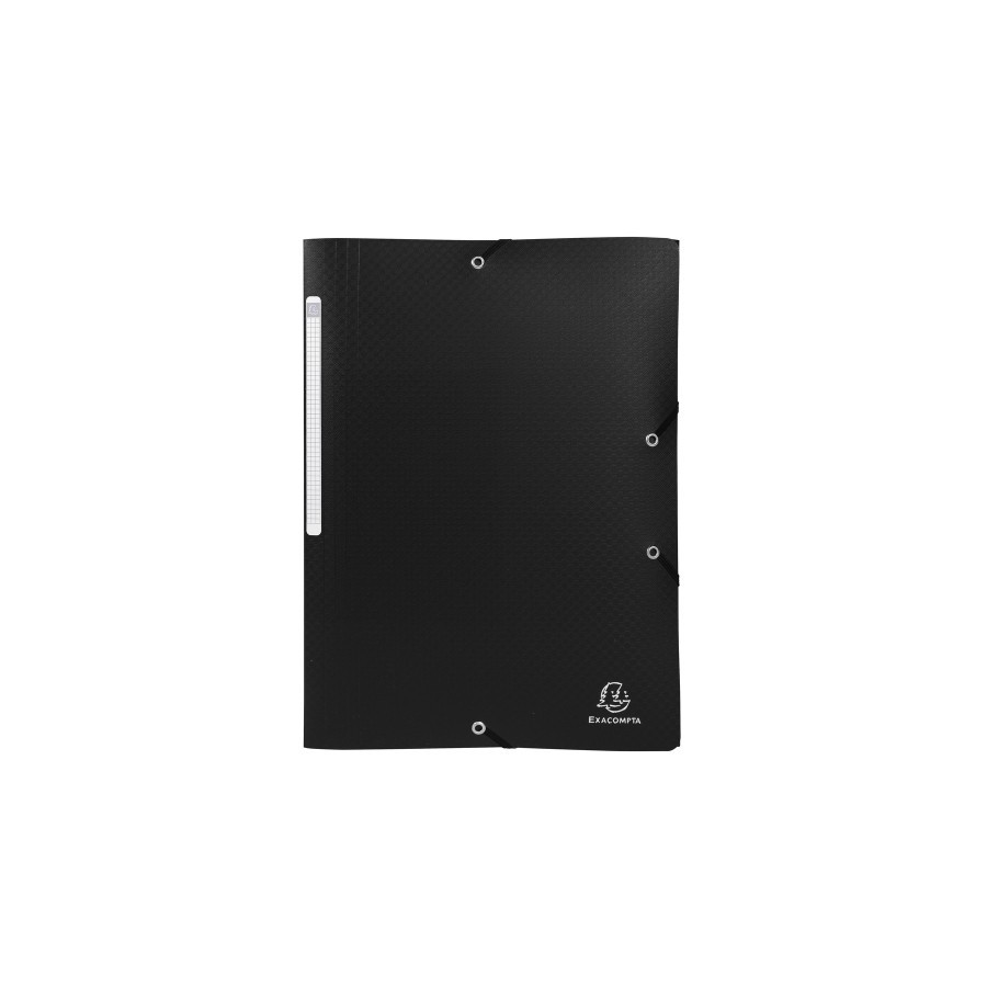 CARPETA SOLAP.EXACOMPTA PP A4 NEGRO