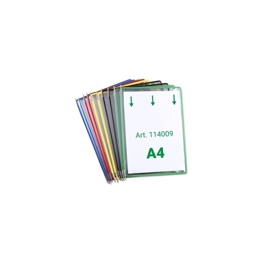 FUNDA TARIFOLD C/PIV. A4 c/MARCO P/10