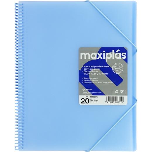 TARIF.GRAF.ESP.PP MAXIPLAS A4 20 F.AZUL