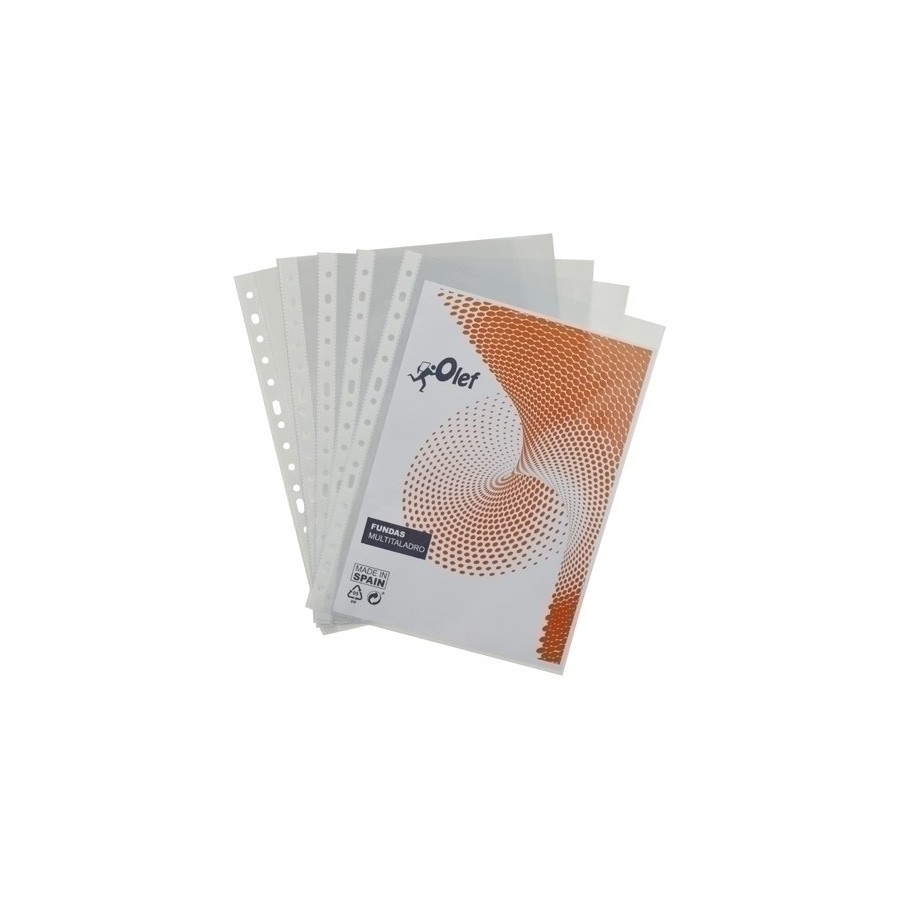 FUNDA MULT.OLEF.PP 90µ LISO A4 16 P/100