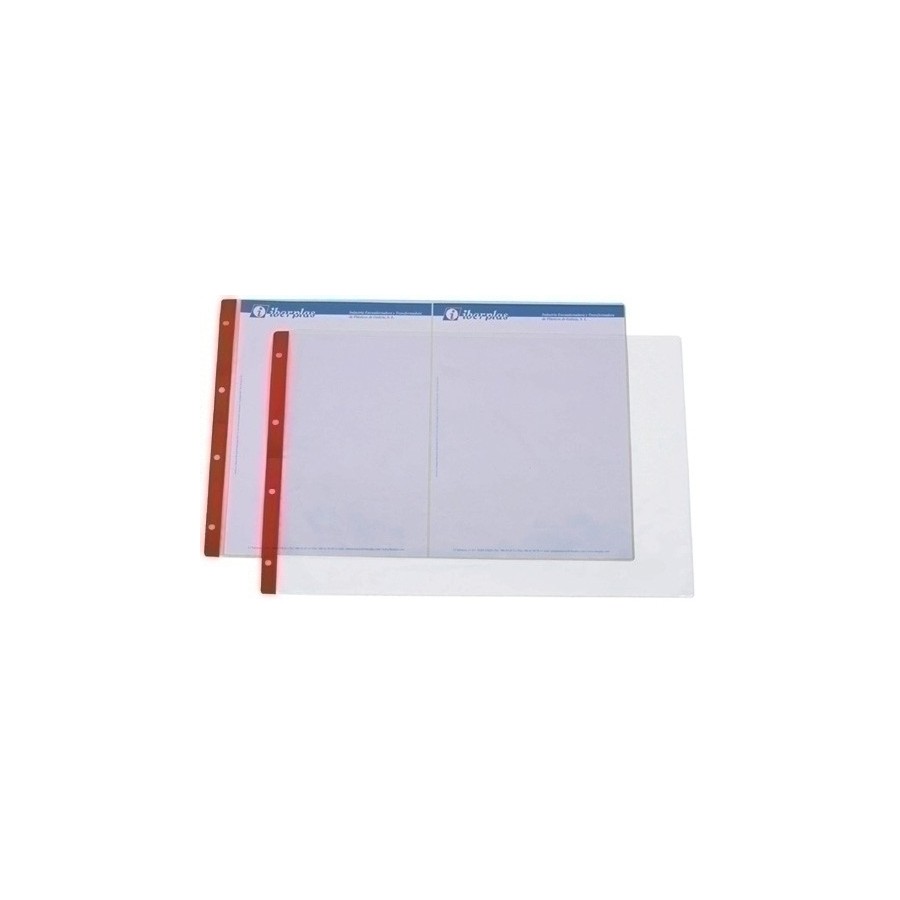 FUNDA IBERP.PVC 100µ A3 APD.4 TL.RF P/50