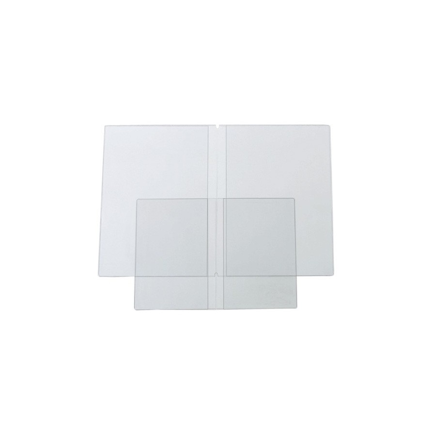 FUNDA CARNET IBERP.PVC 150µ DOBL.4º P/50